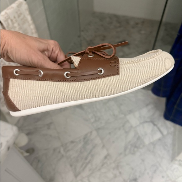 Bibi Lou Women's Tan and Boat Shoes - Picture 4 of 6